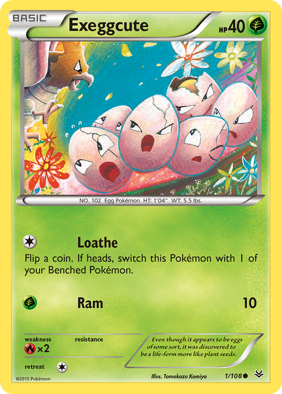 Exeggcute (1/108) [XY: Cielos rugientes] 