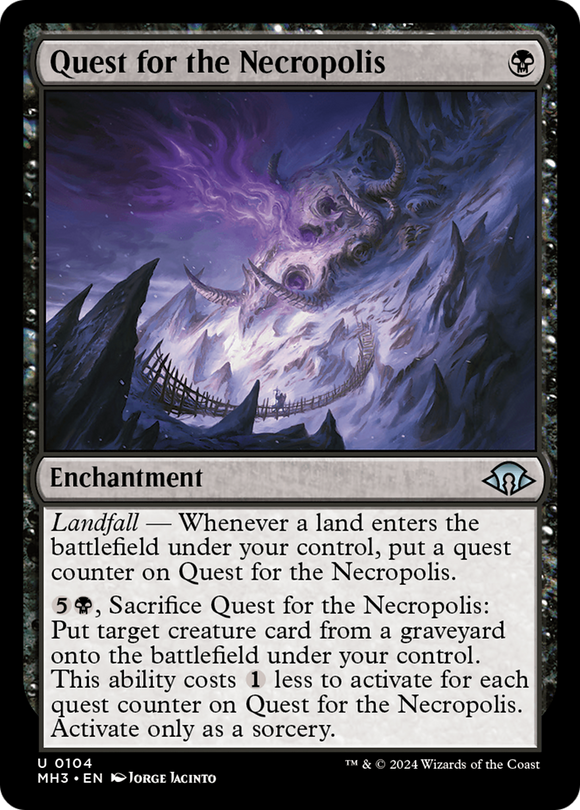 Búsqueda de la Necrópolis [Modern Horizons 3] 