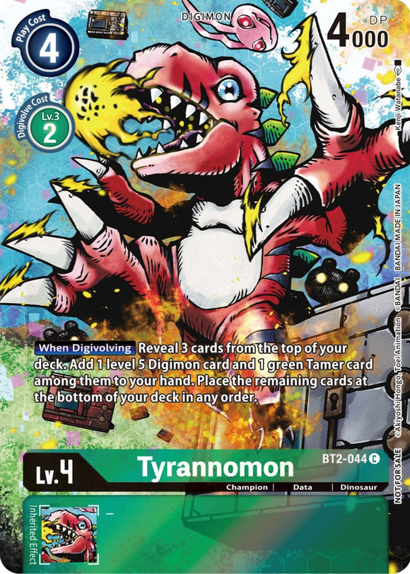 Tyrannomon [BT2-044] (Paquete conmemorativo especial número 25) [Lanzamiento de promociones especiales] 