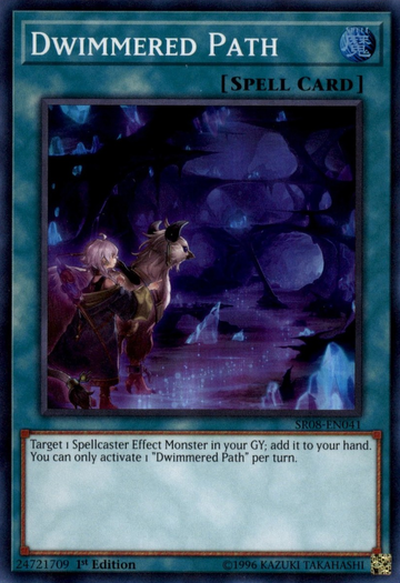 Sendero Dwimmered [SR08-EN041] Súper raro 