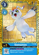 Gomamon [P-004] (2nd Anniversary Card Set) [Promotional Cards]-1