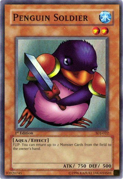 Soldado Pingüino [SDJ-022] Súper Raro 