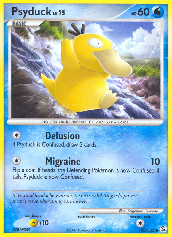 Psyduck (100/132) [Diamante y Perla: Maravillas secretas] 