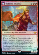 Volatile Arsonist // Dire-Strain Anarchist [Innistrad: Crimson Vow Prerelease Promos]-1