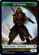 Elf Warrior // Giant Wizard Double-Sided Token [Kaldheim Tokens]-1