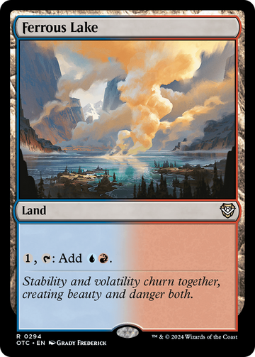 Lago Ferrous [Comandante de los Forajidos de Thunder Junction] 