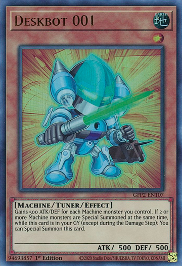 Deskbot 001 [GFP2-EN107] Ultra raro 