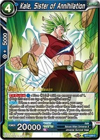 Kale, hermana de la aniquilación (BT7-039_PR) [Promociones previas al lanzamiento de Asalto de los Saiyajin] 
