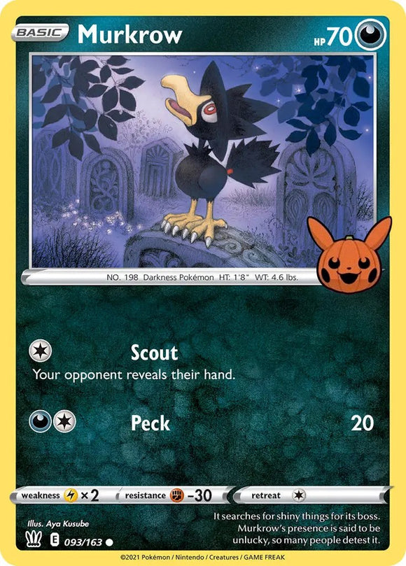 Murkrow (093/163) [Truco o trato] 