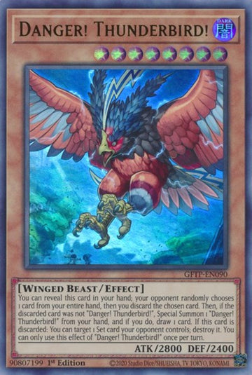 ¡Peligro! ¡Thunderbird! [GFTP-EN090] Ultra raro 