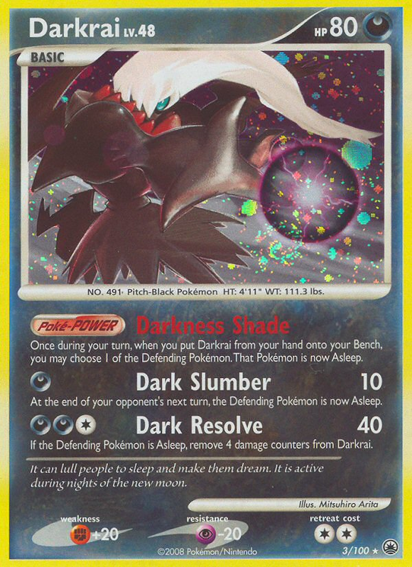 Darkrai (3/100) [Diamante y Perla: Amanecer majestuoso] 
