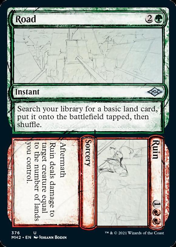 Carretera // Ruina (Boceto) [Modern Horizons 2] 