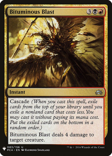 Explosión bituminosa [Mystery Booster] 