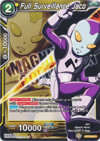 Vigilancia completa Jaco (BT5-088) [Magnífica colección Forsaken Warrior] 