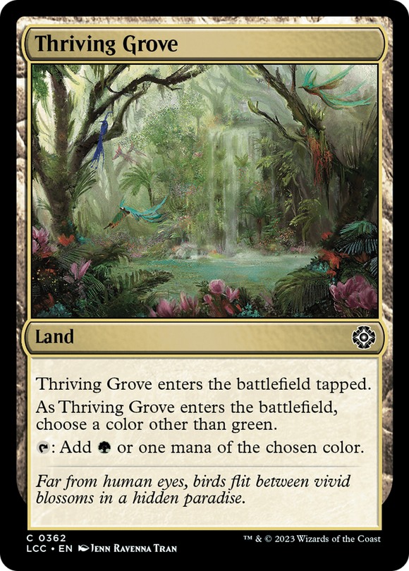 Arboleda próspera [Las cavernas perdidas del comandante de Ixalan] 