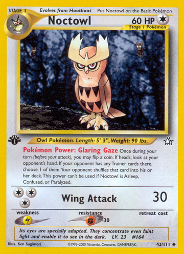 Noctowl (42/111) [Neo Genesis 1.ª edición] 