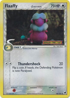 Flaaffy (30/101) (Especie Delta) (Estampado) [EX: Dragon Frontiers] 