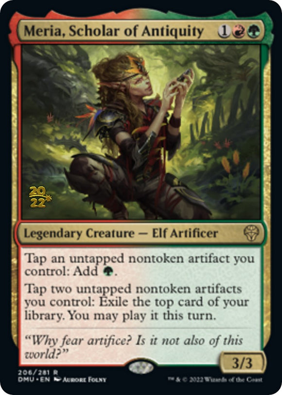 Meria, erudita de la Antigüedad [Promociones de prelanzamiento de Dominaria United] 