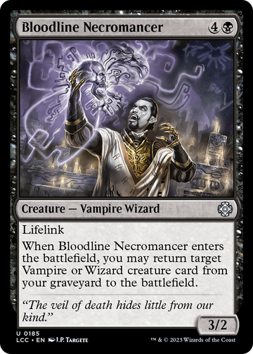 Nigromante de linaje [Comandante de Las Cavernas Perdidas de Ixalan] 