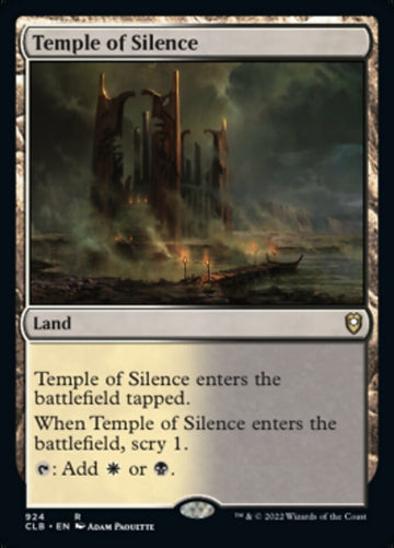 Templo del Silencio [Commander Legends: Battle for Baldur's Gate] 
