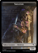 Detective // Skeleton Double-Sided Token [Murders at Karlov Manor Tokens]-1