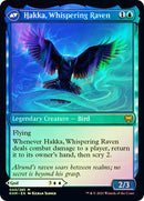 Alrund, God of the Cosmos // Hakka, Whispering Raven [Kaldheim Prerelease Promos]-2
