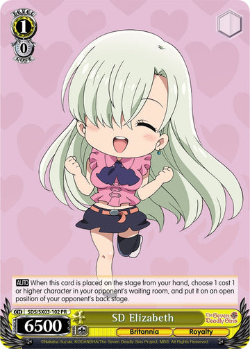 SD Elizabeth (SDS/SX03-102 PR) [The Seven Deadly Sins]