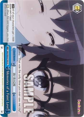 Recuerdos de un amor débil [Saekano: Cómo criar a una novia aburrida] 