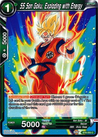 SS Son Goku, Explotando con Energía (BT6-055) [Reyes Destructores] 