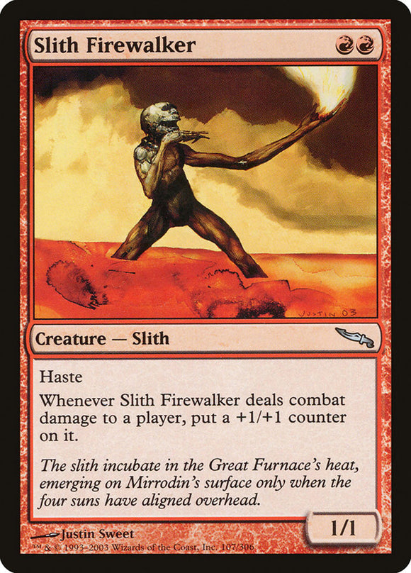 Caminante del fuego slith [Mirrodin] 