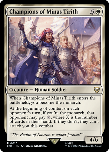 Campeones de Minas Tirith [El Señor de los Anillos: Cuentos de la Tierra Media Comandante] 