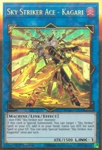 Sky Striker Ace - Kagari (Arte alternativo) [MAGO-EN038] Oro Raro 
