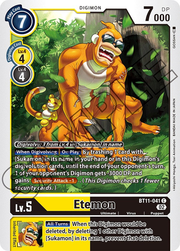 Etemon [BT11-041] [Fase dimensional] 