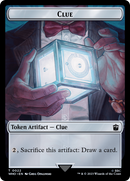 Human Rogue // Clue (0022) Double-Sided Token [Doctor Who Tokens]-2