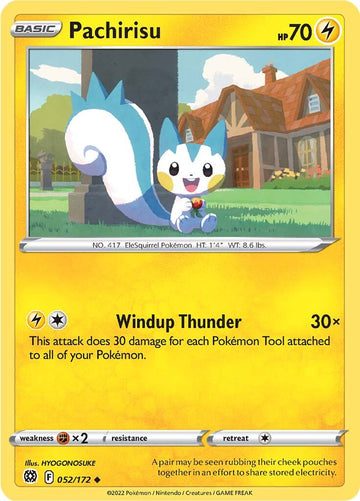 Pachirisu (052/172) [Espada y escudo: estrellas brillantes] 