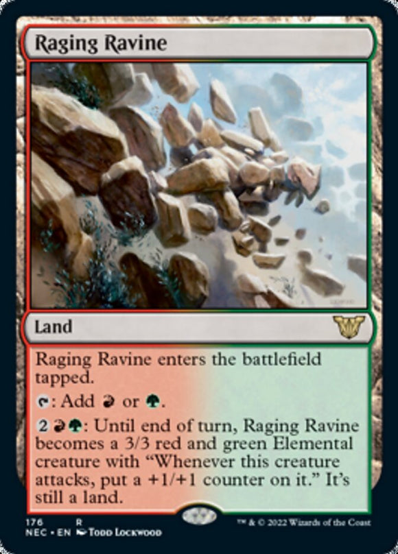 Barranco furioso [Kamigawa: Neon Dynasty Commander] 