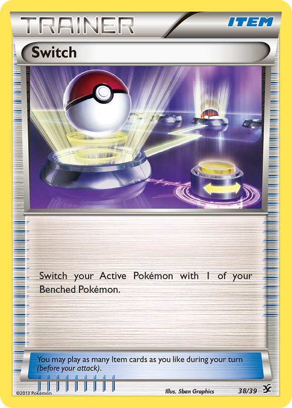 Switch (38/39) [XY: Set de inicio de Kalos] 