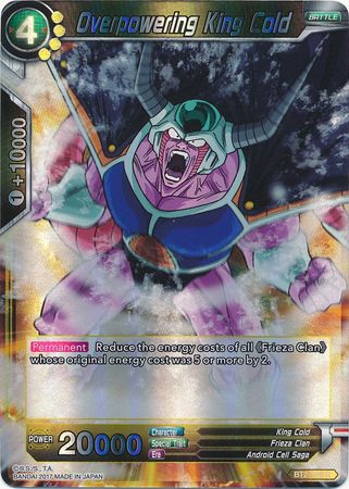 El poderoso rey Cold (BT2-105) [Union Force] 