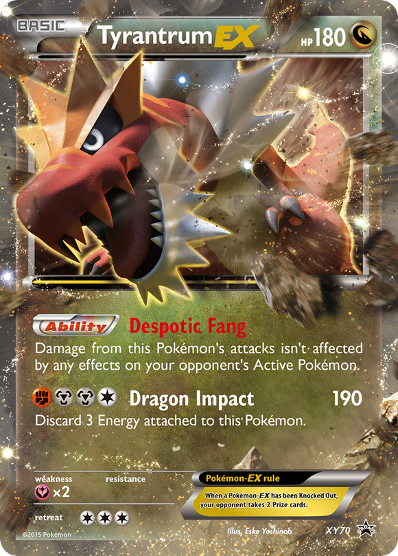 Tyrantrum EX (XY70) [Promociones de XY: Black Star] 