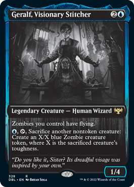 Geralf, el visionario bordador [Innistrad: Doble función] 