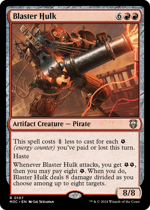 Blaster Hulk [Comandante de Modern Horizons 3] 