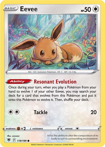 Eevee (119/189) [Espada y escudo: resplandor astral] 