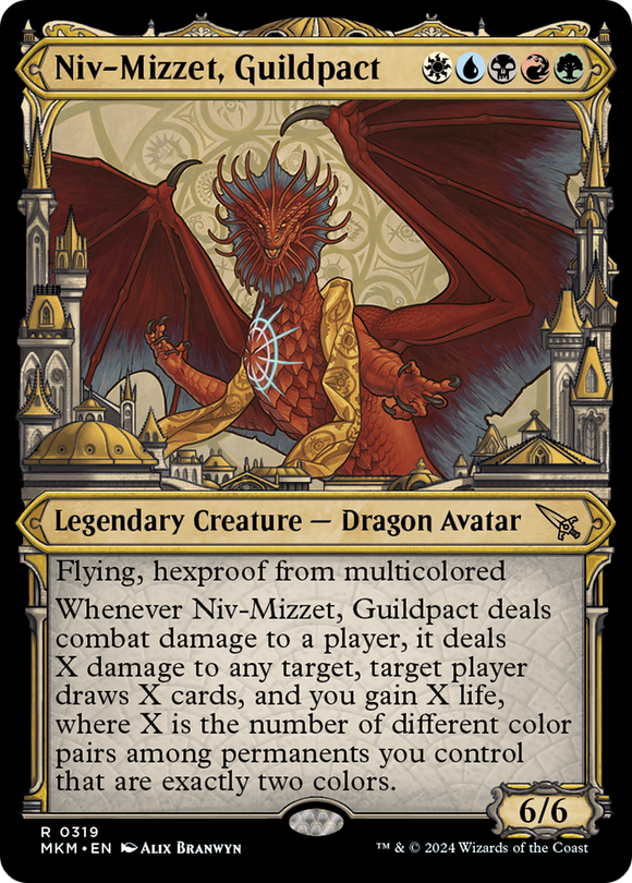 Niv-Mizzet, Pacto entre gremios (Escaparate) (319) [Asesinatos en la mansión Karlov] 