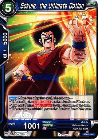 Gokule, la opción definitiva (BT6-038) [Reyes Destructores] 