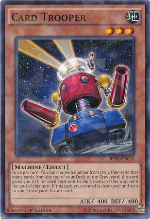 Soldado de cartas [BP03-EN026] Shatterfoil Raro 