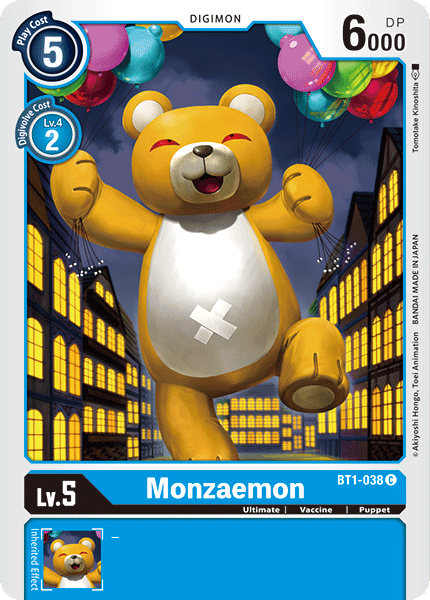 Monzaemon [BT1-038] [Lanzamiento de la versión especial Booster 1.0] 