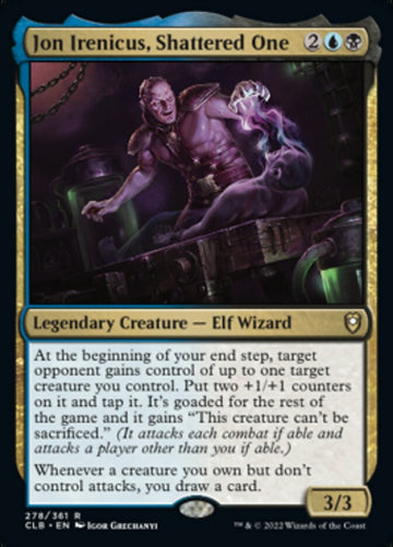 Jon Irenicus, el Destrozado [Commander Legends: Battle for Baldur's Gate] 