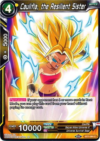 Caulifla, la Hermana Resiliente (BT7-084) [El Asalto de los Saiyans] 