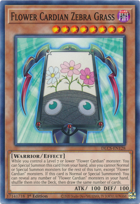 Cardian de flores Hierba cebra [DLCS-EN128] Común 