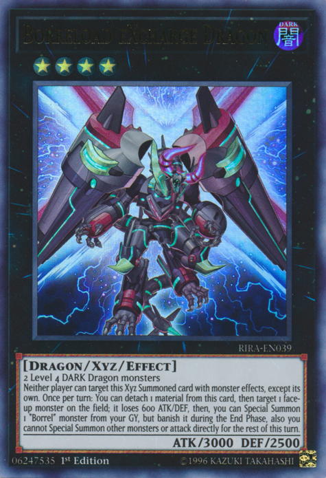 Borreload eXcharge Dragon [RIRA-EN039] Ultra raro 